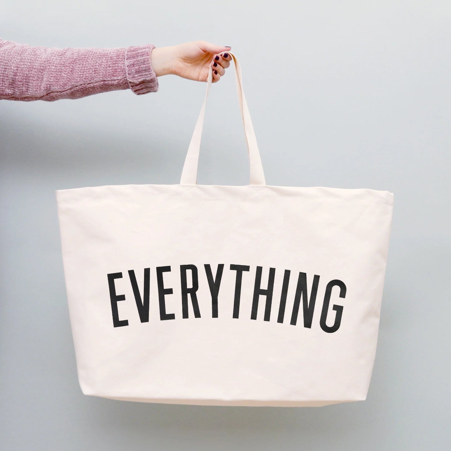 Really Big Everything Bag • White