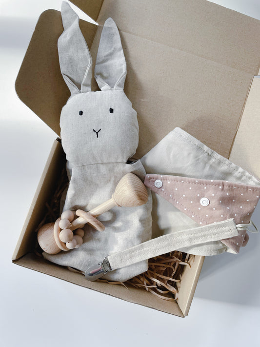 Grey Bunny Gift Box