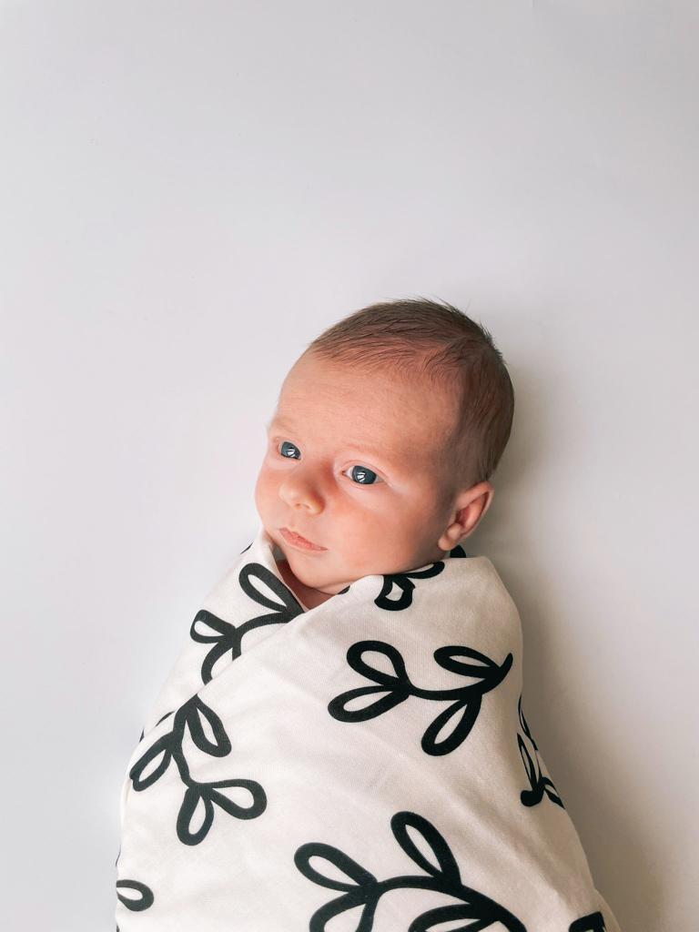 Muslin Swaddle • Plant Print