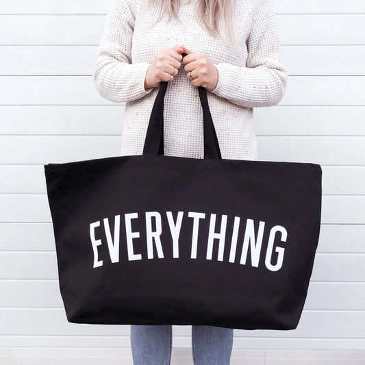 Really Big Everything Bag • Black