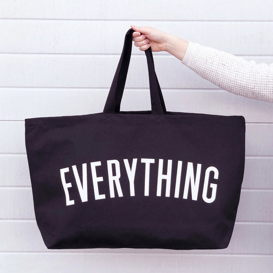Really Big Everything Bag • Black