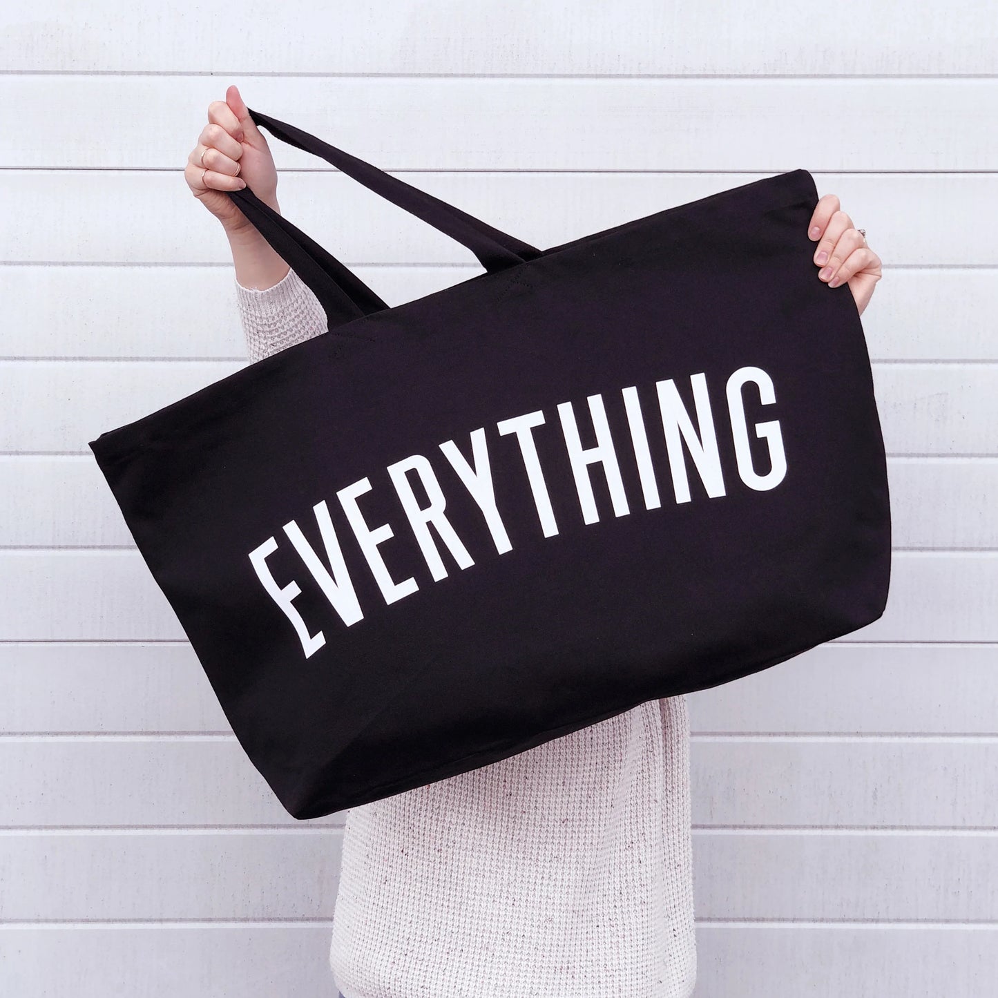 Really Big Everything Bag • Black